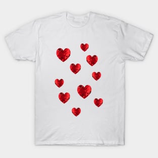 Japanese maple hearts T-Shirt